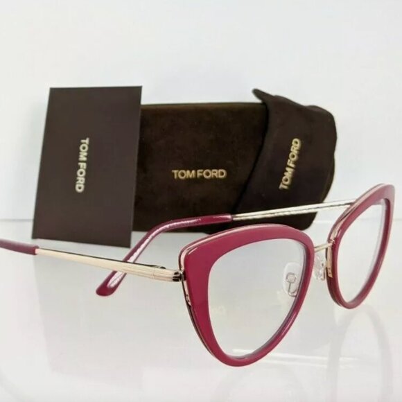 Tom Ford Red Authentic 53mm Eyeglasses - Picture 3 of 5